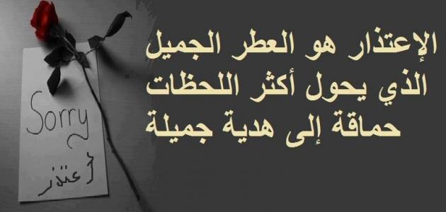 قصيدة اعتذار لصديق عزيز - تعلم فن الاعتذار 3105 3