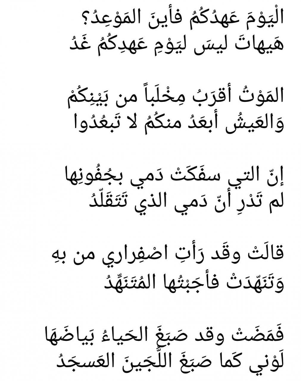 ابيات شعر للمتنبي عن الاخلاق 170 6