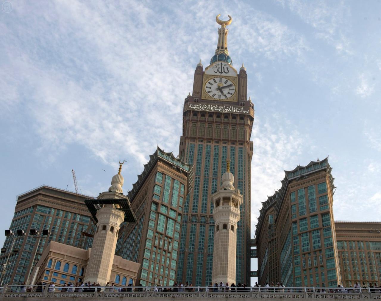 صور ساعة مكة , اطول ساعة في العالم حزن و الم
